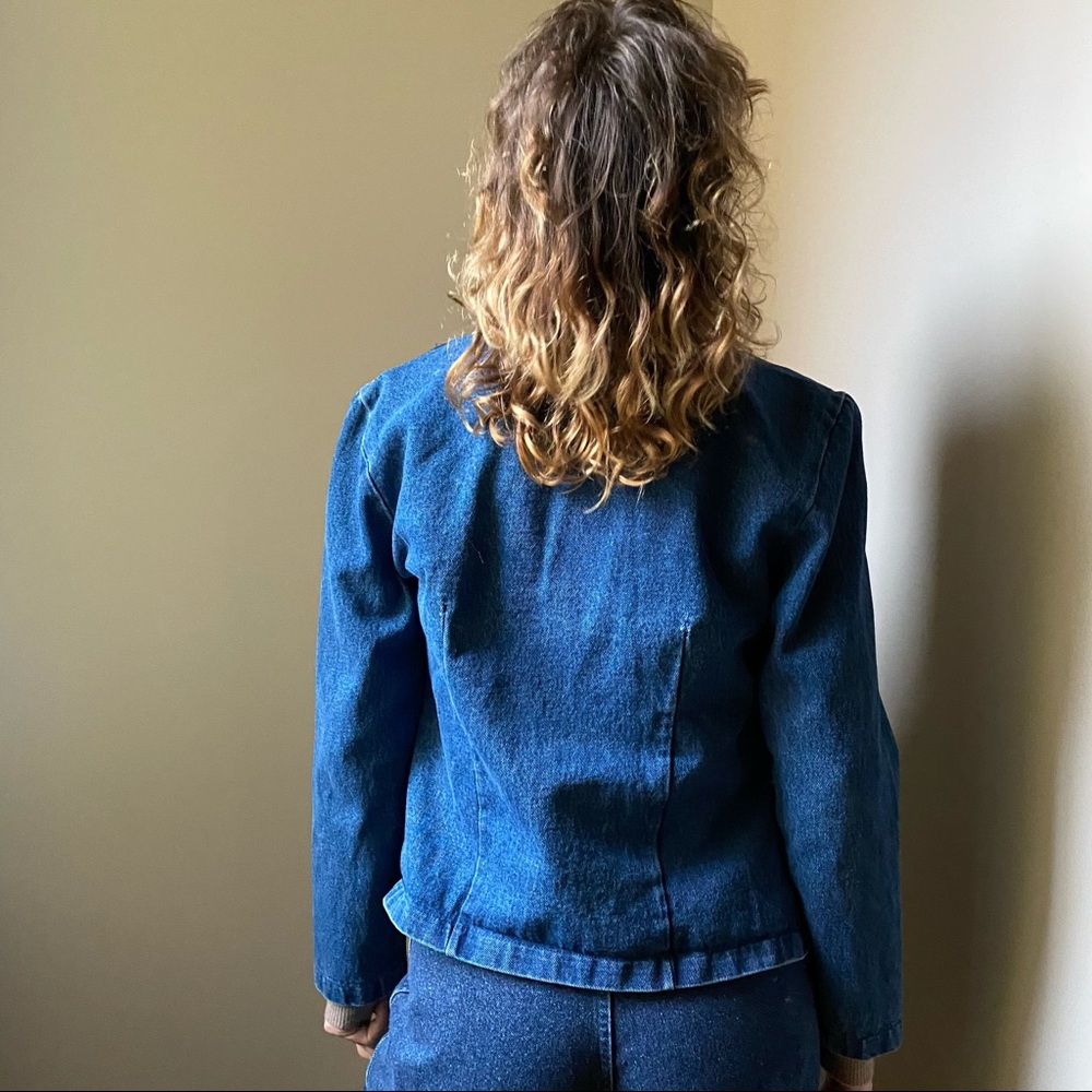 Vintage Simply Barbara Denim Jacket - Size S (EUC) - Picture 3 of 4